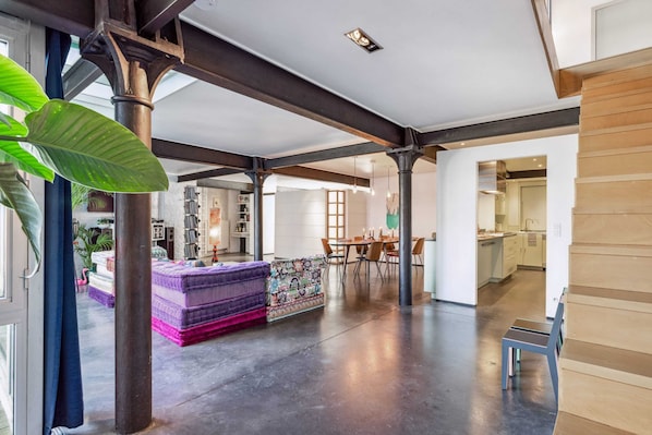 Beautiful industrial loft