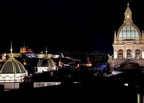 View at night