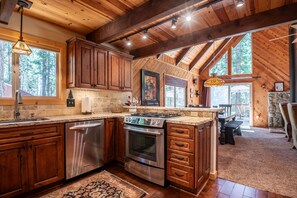 Remodeled kitchen