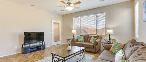 Maricopa Vacation Rental | 3BR | 2BA | 1,718 Sq Ft | 1 Step Required