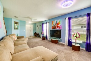 Living Room | Central Air Conditioning & Heating