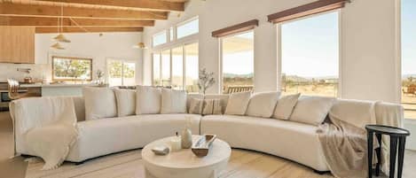 Living room with views all around