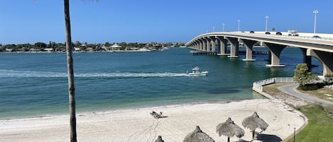 View from the private balcony overlooking Scenic Boca Ciega Bay