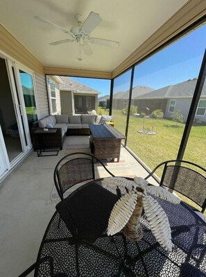 Outdoor dining