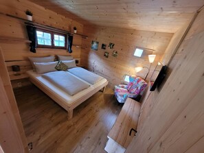 Natur-Chalet-Chalet Schlafzimmer