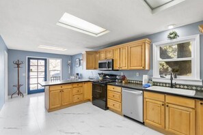 Well stocked kitchen