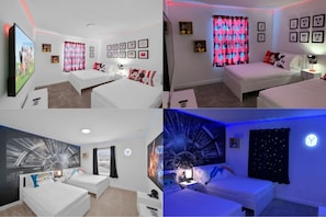 Themed Kids Bedrooms#Disney #Parks #kingdom #springs #StoreyLake #Apartment #Vacation #Rental #waterpark #Kissimmee #Orlando #universal #citywalk