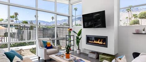 Gorgeous floor to ceiling windows