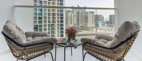 Balcony with Canal Views