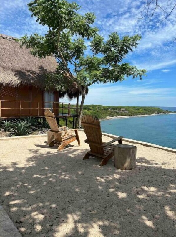 Solario con estupenda vista al Mara Caribe