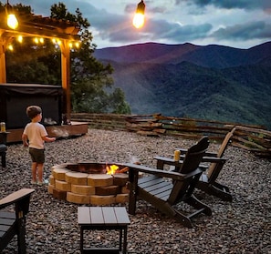 Making memories around the fire
