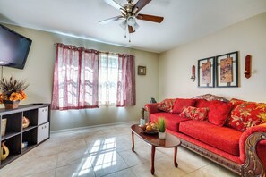 Living Room | Smart TV | Full Sleeper Sofa