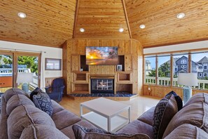 Take in the brilliant views of the ocean with multiple large windows in the spacious Living Area!