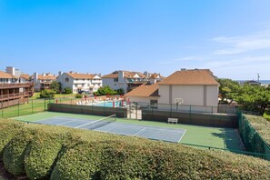 Community pool and tennis courts.