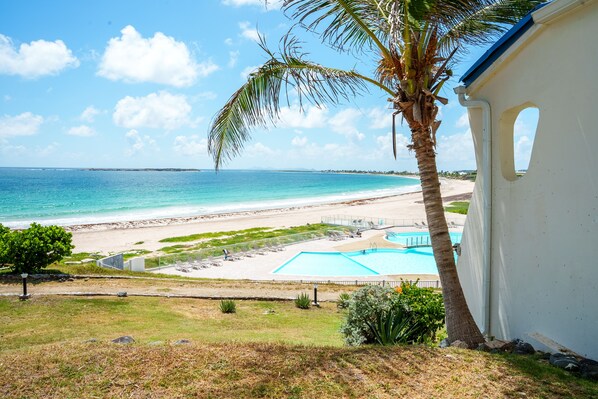 Vue sur la plage/l’océan