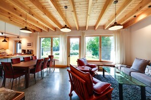 Main Living Room | 1st Floor | Wood-Burning Stove