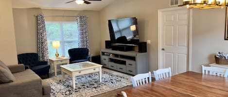 Living room and Dining area