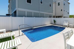 Private Outdoor Pool at Tidewater Tranquility