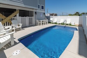 Private Outdoor Pool at Barrier Island Bliss