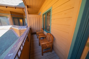 Private balcony