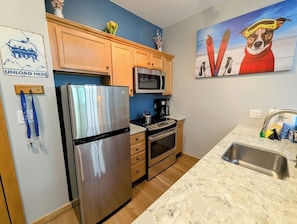 Fully equipped kitchen