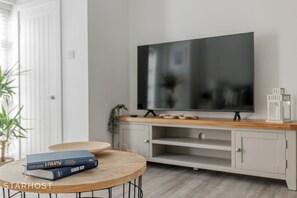 watch your favourite programme on the widescreen smart TV