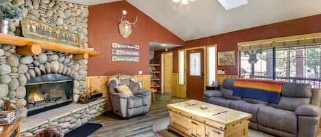 Big Bear Lake Vacation Rental | 1,300 Sq Ft | 3BR | 2BA | Stairs Required