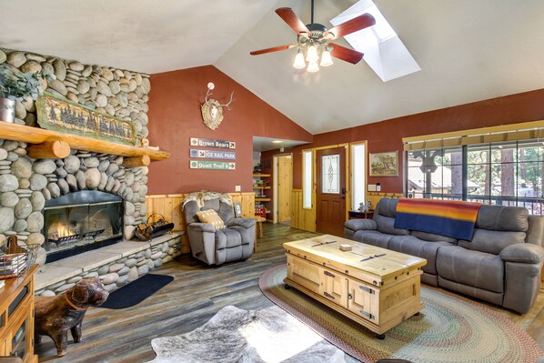 Big Bear Lake Vacation Rental | 1,300 Sq Ft | 3BR | 2BA | Stairs Required