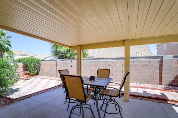 North Las Vegas Vacation Rental | 3BR | 2BA | 1,500 Sq Ft | Small Step to Access