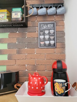 Kaffe och/eller kaffebryggare
