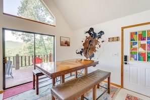 Dining Area | 2-Story Cabin