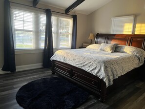 1st floor Master suite has sunset views, a spacious closet &large walk in shower