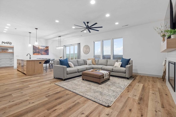 Living Room/ Kitchen/ Dining Area