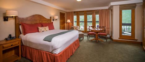 Come back to our elegant and spacious Lodge Room, complete with private balcony!