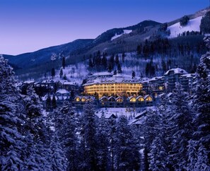 This Lodge is perfectly situated in the mountains.