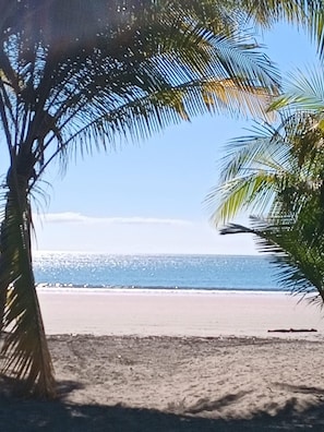 Our beach, steps from the Villa.