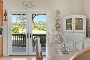Back door...just steps from fine dining across the street at Camps.