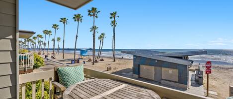 Gaze out and experience the mesmerizing view of the Pacific Ocean and Oceanside Pier. It's like living inside a postcard.
