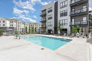 Enjoy the newly built sparkling pool complete with sun loungers and BBQ grill perfect for hot summer days.