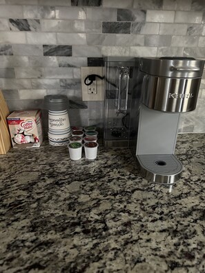 Coffee Station in Kitchen