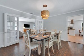 A view of formal dining area!