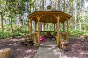 Gazebo gatherings with the group.