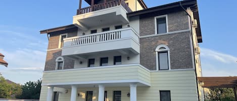 Fassade der Unterkunft