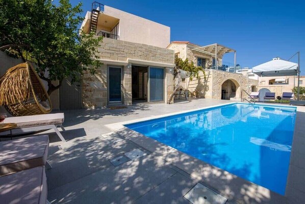 Enjoy the sunny days in the comfort of our private swimming pool