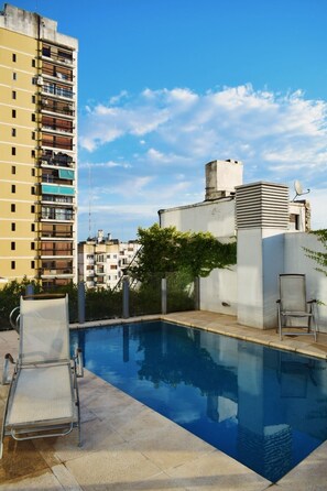 Piscina na cobertura