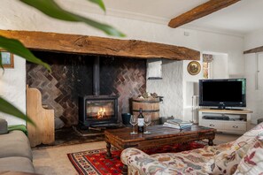 cosy up near the log burner