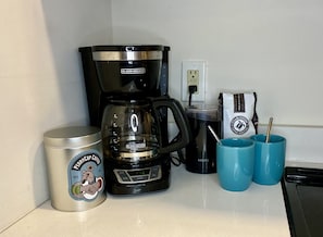 Kaffe och/eller kaffebryggare