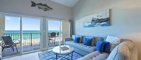 Windancer 403 - Adorable Oceanfront Condo with Beach Views from Balcony, Community Pool and Beach Access in Miramar Beach, Florida - Five Star Properties Destin/30A