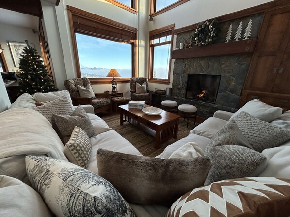 Enjoy the snow in an unmatched location, with Monashee views from every room