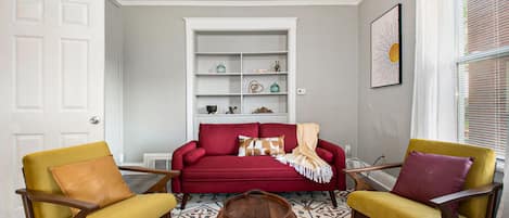 Living room with beautiful couch sets